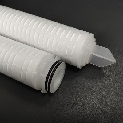 2.7&quot; OD 60μM Pleated Polypropylene Water  Filter Cartridge
