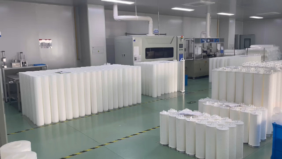 SWRO Desalination Plant Industrial High Flow Filter Cartridge 40 Inch OD152.4mm 5um