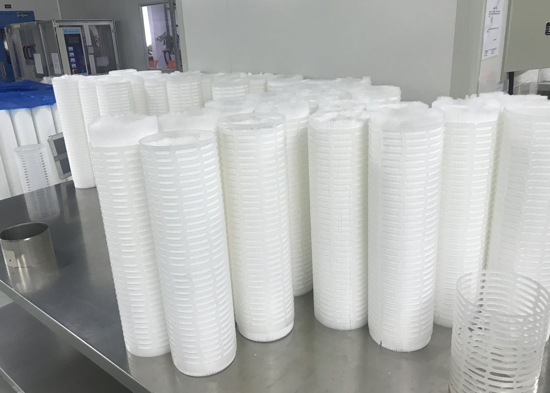 High Flow Polypropylene Filter Cartridge Water Pleated Filter 5 Micron