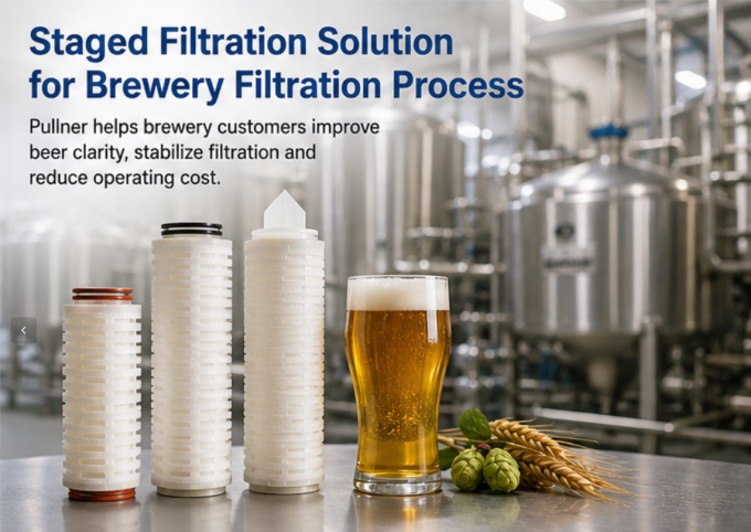 Customer Case: Staged Filtration Solution for a Brewery Filtration Process