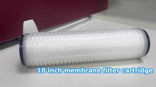 DOE 10 inch membrane filter cartridge