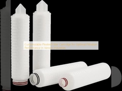 Customizable Pleated Filter Cartridge for Optimal Filtration Performance in Various Industries