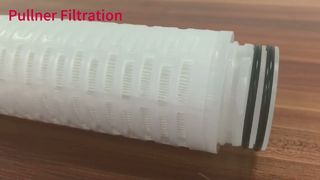 30 inch PTFE pleated filter cartridge for air pressure.