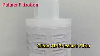 30 inch PTFE pleated filter cartridge for air pressure