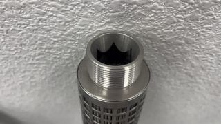 40 Inch Stainless Steel Fiber Felt Pleated Filter Cartridge