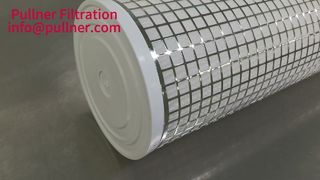 40 inches high temperature PP pleated high flow filter