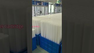 Factory guide: How Power 70'' Plant Filter Cartridge are manufactured