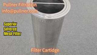 Sintered Mesh Filter Cartridge Superior Filtration