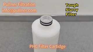 PHC Series Winding Type Slurry Filter Cartridge with Multi-layer PP Filter Material
