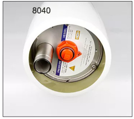 8 Inch 8040 8080 Fiberglass Membrane Cartridge Filter Housing High Flow