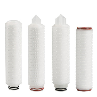 1 - 20um Pleated PP Filter Cartridge For Acids Alkalis And Solvents