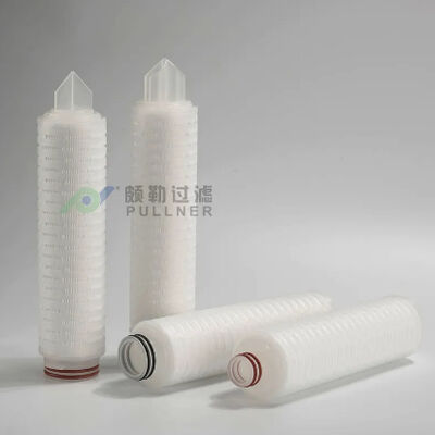 All-Teflon PTFE Filter Cartridge with PVDF Material for Chemical Resistant and Low Precipitation Applications