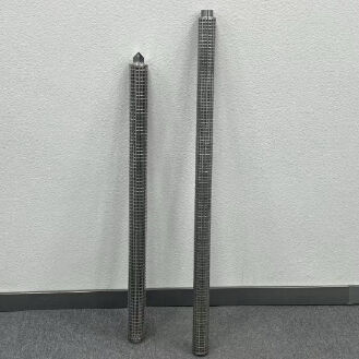 Stainless Steel Fiber Felt Pleated Filter Cartridge with High Dirt Holding Capacity