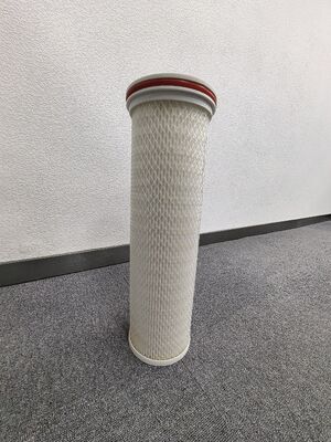 High-efficiency 40" pleated filter cartridge for RO pre-filtration, with 0.1-100μm micron
