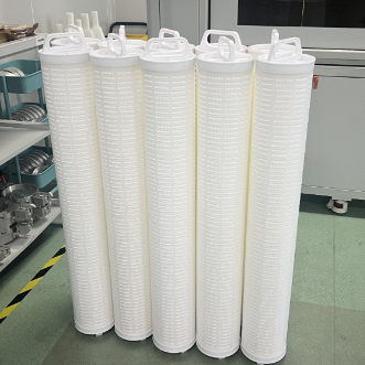 PHFM Series High Flow Filter Cartridge 6.5 Inch Diameter Pleated RO Pre-filtration Filter with Big Flow Area
