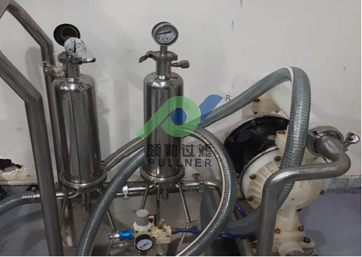 Mobile Dual-Stage Stainless Steel Filtration System for Liquid Filtration and Transfer