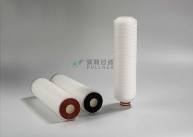 PP Pleated Water Filter Cartridges , Industrial Cartridge Filters 5 Micron RO Filtration