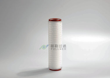 Food Beverage Membrane Filter Cartridge 0.22um 10&quot; Nylon66 Pleated Durable
