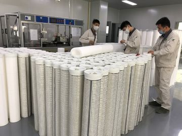 Polyester Material High Flow Filter Cartridge For High Temperature Condition