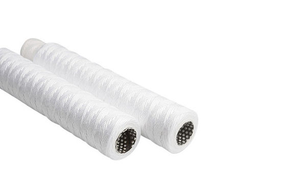 40&quot; Cotton String Wound Filter Cartridges 5 Micron For RO Water Pre Treatment