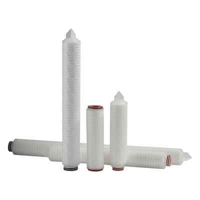 5 Micron Filter Cartridge Pp Pleated Polypropylene 2.7 Inch Folded
