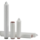 0.1um PP Pleated Filter Cartridge For Food Beverage Electronics Industry