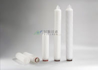 RO Pre - Filtration Pleated Filter Cartridge PP Material Micro Low Differential Pressure