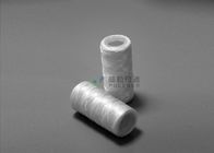 PP Cotton String Wound Filter Cartridge Glass Fiber Sprial Length 30" 40"