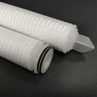 10" 254mm 1.2m3/H Disposable Polypropylene Pleated Membrane Filter Cartridge