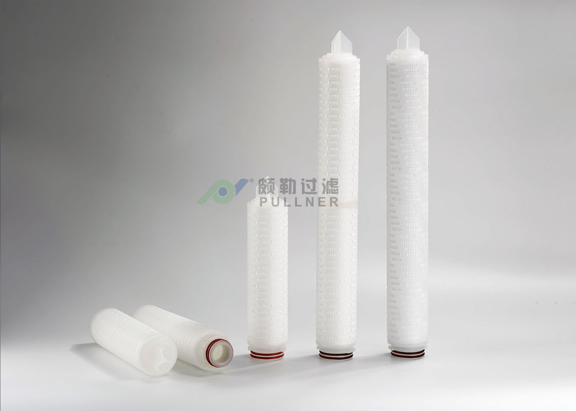 RO Pre Filtration Pleated Filter Cartridge PP Material Micro Low