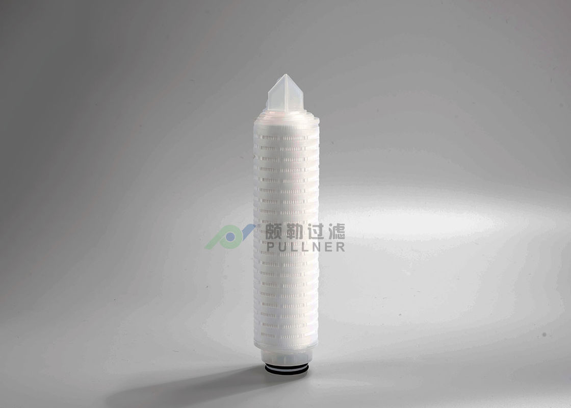 Length 10" 20" Membrane Filter Cartridge PES Pleated 0.22um Eye Drop Filtration