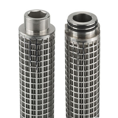 316L Stainless Steel Pleated Filter Cartridge with Large Filtration Area and High Temperature Resistance