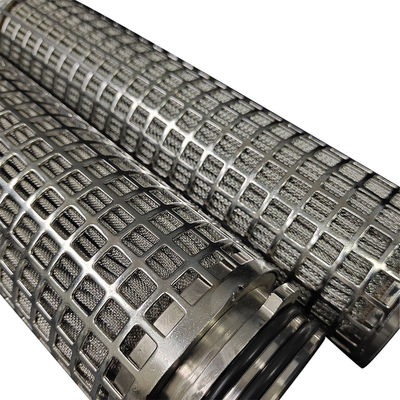 316L Stainless Steel Pleated Filter Cartridge with Large Filtration Area and High Temperature Resistance