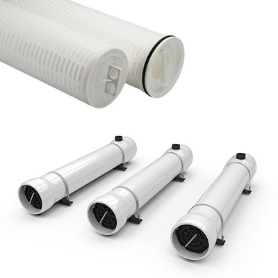 RO Prefiltration Fiberglass Membrane Cartridge Filter Housing For Sea Water Desalination
