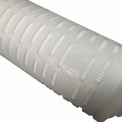 OD 68.5mm PLZ PP Pleated Water Filter Cartridge For High Viscosity Liquids