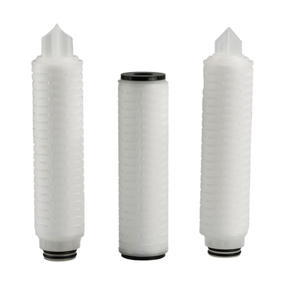 0.1 - 20um Series PP Pleated Filter Cartridge For RO Water Treatment Security Filter