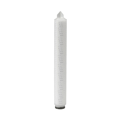 Construction Pleated Filter Element With Polypropylene End Caps