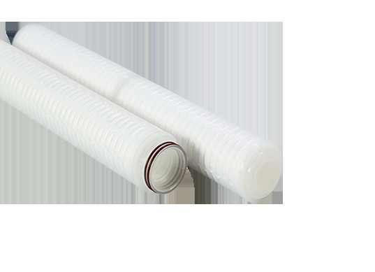 68.5mm PP Pleated Filter Cartridge with 80℃ Max Temp for Hot Water Sterilization