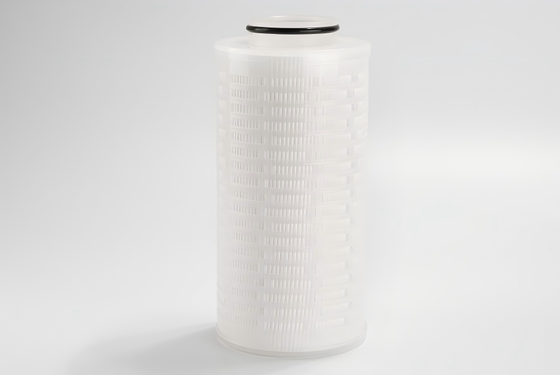 130 Series φ130mm Pleated High Flow Filter Cartridge with 200L/min Flow Rate and 2m² Filtration Area
