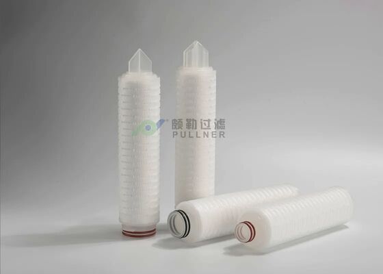 All-Teflon PTFE Filter Cartridge with PVDF Material for Chemical Resistant and Low Precipitation Applications