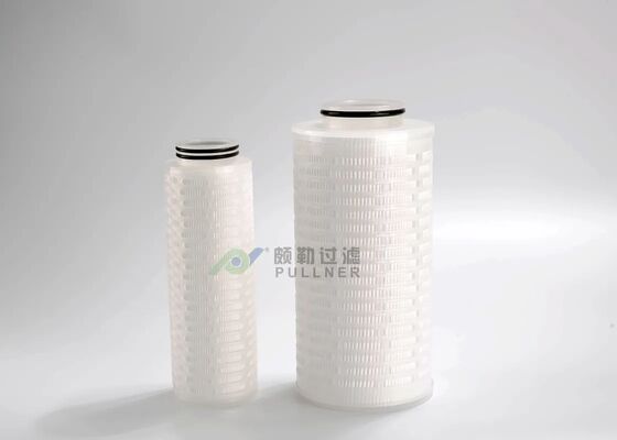 130 Series φ130mm Pleated High Flow Filter Cartridge with 200L/min Flow Rate and 2m² Filtration Area