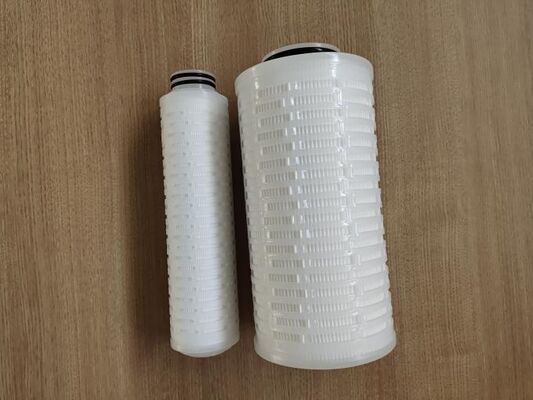 130 Series φ130mm Pleated High Flow Filter Cartridge with 200L/min Flow Rate and 2m² Filtration Area