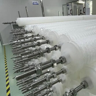 PHFZ Series Backflushable Pleated Filter Cartridge for Iron Removal in Power Plant Condensate Water with 40" and 30" Welded Design