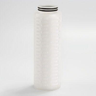 83 Series Pleated Filter Cartridge Ф80mm for FPD Manufacturing with 120L/Min High Flow Rate