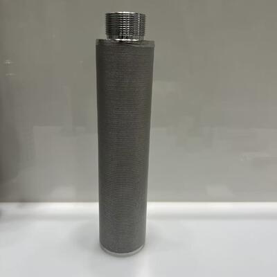10inch 316L Stainless Steel Multilayer Sintered Wire Mesh Filter Cartridge with High Temperature and Corrosion Resistance for High Flow Applications