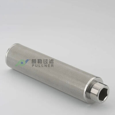 10inch 316L Stainless Steel Sintered Mesh Filter Cartridge with High Temperature and Corrosion Resistance for High Flow Applications