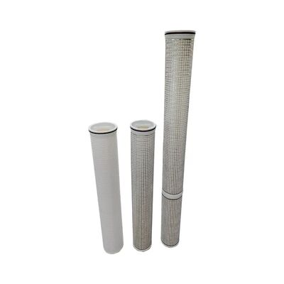 60inch Length High Flow Water Filter Cartridge with 7μm Filtration Area and 120℃ Max Temperature