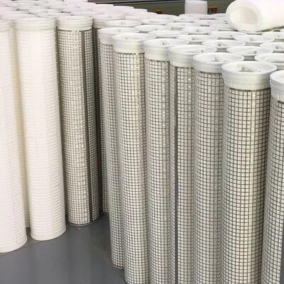 60inch Length High Flow Water Filter Cartridge with 7μm Filtration Area and 120℃ Max Temperature