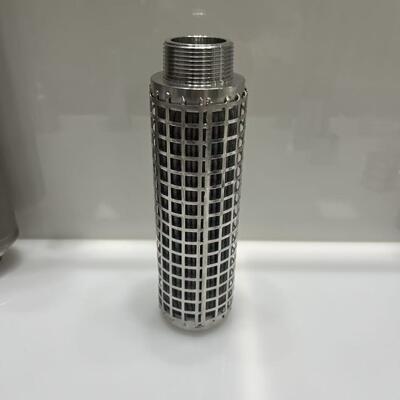 High Temperature Resistant 316L Stainless Steel Fiber Felt Pleated Filter Cartridge with Large Filtration Area