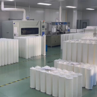 60inch High Flow Filter Cartridge with High Dirt Holding Capacity and 110m3/h Flow Rate for Water Purification